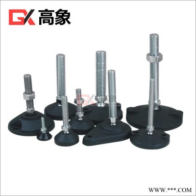 高象GXTJ垫脚减震器 调整脚杯设备机器垫脚上海减震器厂家 可调节脚蹄脚调整脚地脚螺丝柜脚橡胶塑料脚垫支撑脚