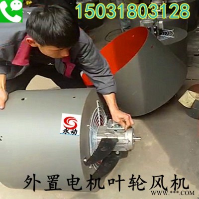 电机外置（ 内叶轮/叶片型定做） G-280F变频调速通风机 HL离心风机 750W 强风压 大风量 生产厂家直营图2