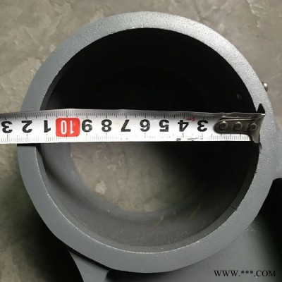 铭久 护栏支架厂家公路桥梁铸铁护栏支架 防撞隔离护栏支座扶手底座配套螺丝钢板图2