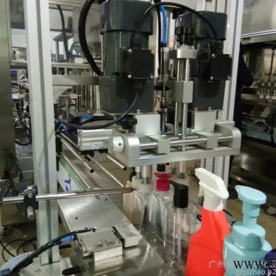 广州易兆YZ-X04全自动旋盖机 洗发水沐浴露洗衣液旋盖机螺丝盖铁盖铝盖旋盖机性能好可订制