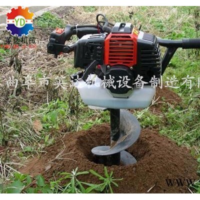 还行新型螺丝单双人地钻挖坑机《》英达牌施肥挖坑机/移栽地钻机图8
