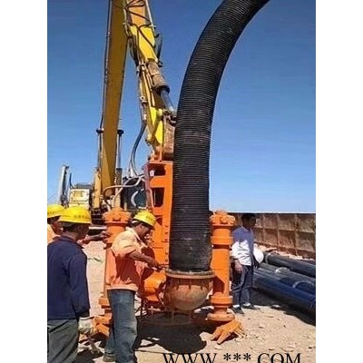 高扬程带有多个搅拌叶轮的挖掘机液压泥浆泵、渣浆泵、清淤泵图3