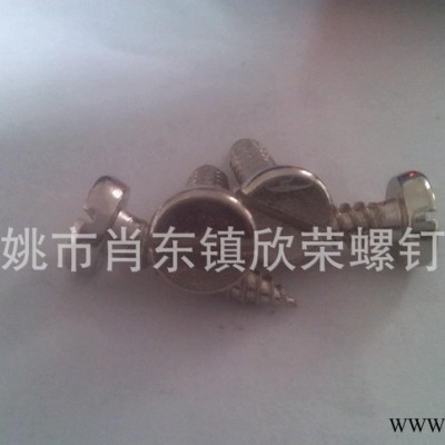 自攻螺丝,圆柱头自攻螺丝,圆柱头螺丝,5*20圆柱头自攻螺丝镀镍图2
