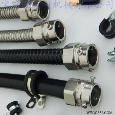 flextongDKJ-12接头 不锈钢卡套接头 带螺丝钢管卡套接头** 三柱顶丝接头批发图1