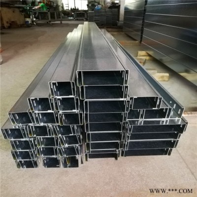 惠州烤漆房用线槽 铁线槽 高温铁线槽镀锌线槽 送槽盖连接片螺丝 电力桥架图2