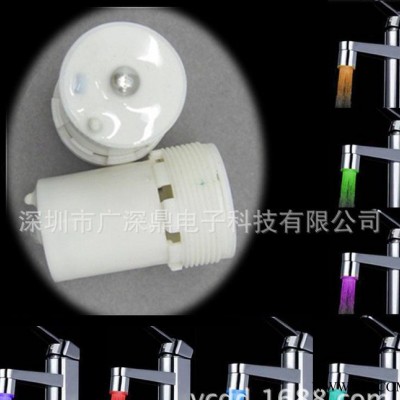 水力发电机配叶轮 微型发电机 水流发电机供电七彩发光led水图2