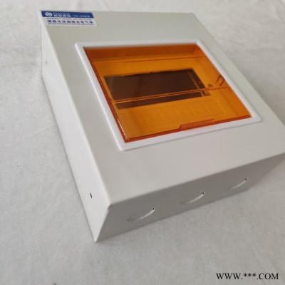 超越经济型6回路明装PZ30铁配电箱 家庭装修户内工程照明简易房配电箱暗装强电布线箱配电箱规格全 配电箱密封条图8