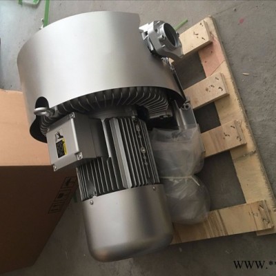 贝雷克 双段850w220v/380v高压鼓风机 双叶轮漩涡气泵 环形高压风机 吹吸气两用图2