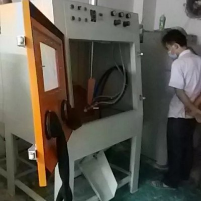 百耀BH-1211A 无尘毛边机塑料叶轮自动打砂毛边机 深圳喷砂机** 履带式全自动毛边机图8