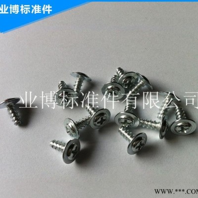 M4x10带垫大扁自攻螺丝 平嘴自攻螺丝图3