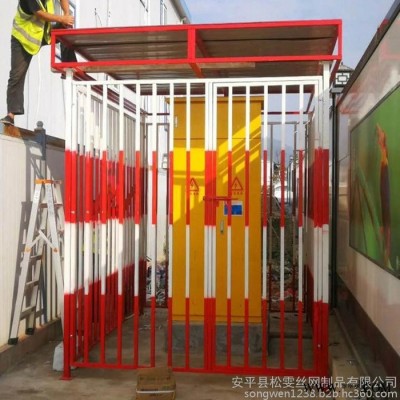 工地配电箱防护棚厂家 工地配电箱防护棚价格 工地配电箱防护棚现货 工地配电箱防护棚批发 松雯护栏制品 品质保证图2