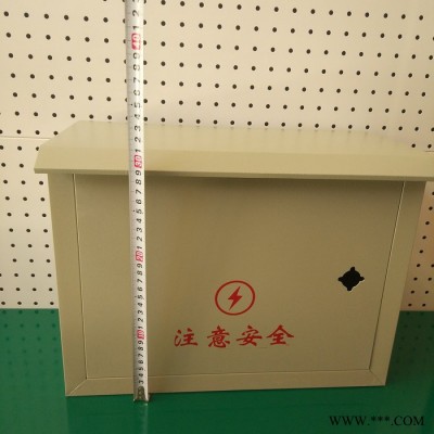 **300*400横式防雨**规格齐全现货供应宽40公分高30公分横式防雨明装带锁动力配电箱体 横式防雨配电箱图3