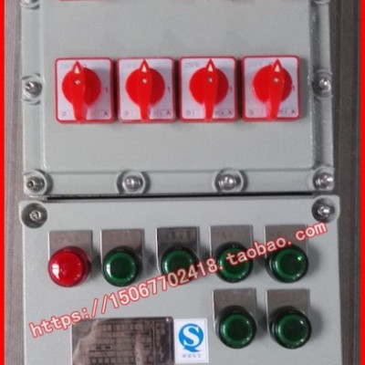 中沈防爆BXM58-6K防爆照明配电箱 1进6出防爆照明开关箱EXdeIIBT5 配电箱防爆型图1
