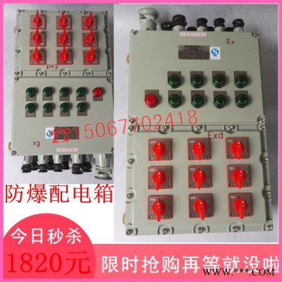1进8出防爆照明动力配电箱 BXMD-8K防爆配电箱 8K防爆电器开关箱图2