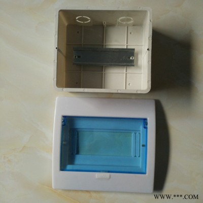 内蒙古呼和浩特PZ30全塑料配电箱厂家 明暗装强电布线箱 空气开关箱8回路图5