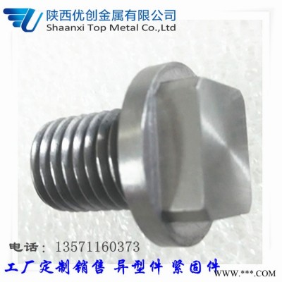 耐**王水腐蚀钽螺丝 钽螺钉 钽螺栓 钽螺杆钽丝杆 M8 M10钽螺丝 耐**钽螺丝图4