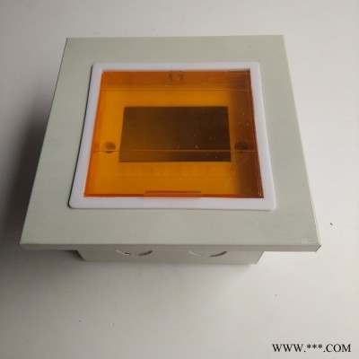 超越经济型4回路暗装PZ30铁配电箱 家庭装修户内工程照明简易房配电箱暗装强电布线箱 4路配电箱图6