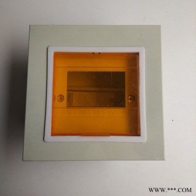 超越经济型4回路暗装PZ30铁配电箱 家庭装修户内工程照明简易房配电箱暗装强电布线箱 4路配电箱图4