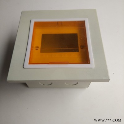 超越经济型4回路暗装PZ30铁配电箱 家庭装修户内工程照明简易房配电箱暗装强电布线箱 4路配电箱图3