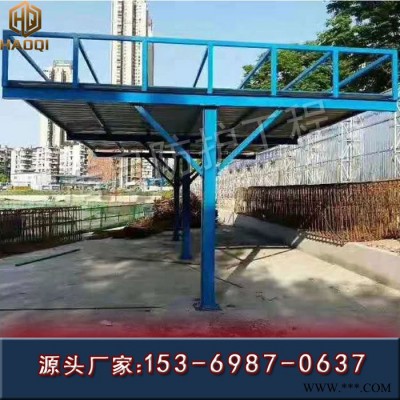 恒启 钢筋加工棚 钢筋加工棚厂 钢筋防护棚 配电箱防护棚 配电箱生产厂家图2