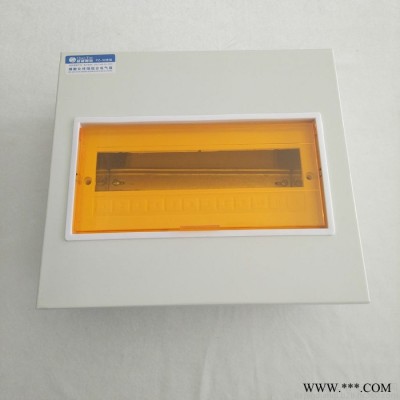 山东临沂超越PZ30国标12路暗装** 金属铁配电箱 家装工程暗装强电布线箱 空气开关照明终端箱12回路暗装图7