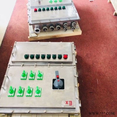 南通BXMD防爆照明配电箱报价 铝合金检修箱 不锈钢箱 防爆箱图3