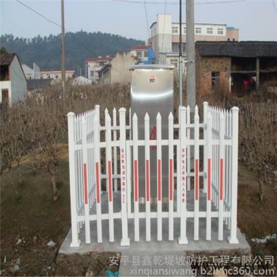 发电站围栏 配电箱护栏 电力安全围栏 PVC塑钢围栏 光伏电站围栏图2