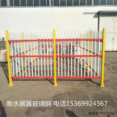 展翼 电力变压器PVC塑钢护栏 配电箱绝缘围栏 小区场地塑钢围栏图2