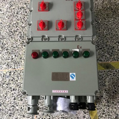 中沈防爆BXMD 防爆低压配电箱bxmd58-10k 1进10出总回路125a/3p 支回路63a/3p 安徽防爆配电箱图4