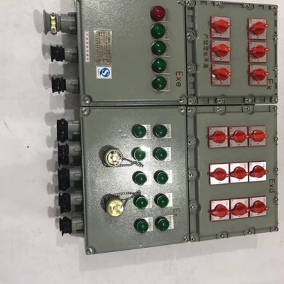 中沈防爆BXMD 防爆低压配电箱bxmd58-10k 1进10出总回路125a/3p 支回路63a/3p 安徽防爆配电箱图2
