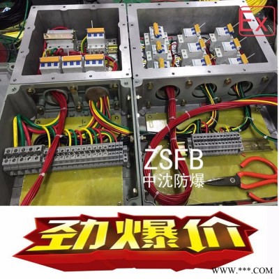 中沈防爆 广东那里有防爆照明动力配电箱bxmd51-4k/63a1进4出 内装热继电器 交流接触器小型继电器图2