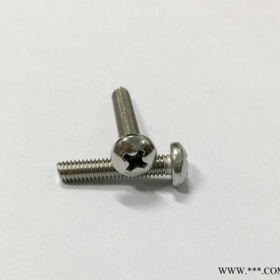 304不锈钢盘头螺丝 M2.5规格高品质十字槽螺丝图2