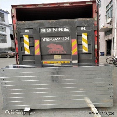 深圳龙岗200*100*1.0 槽式镀锌线槽 **配电箱走线桥架 电箱电线走线槽 广东电缆桥架公司图8