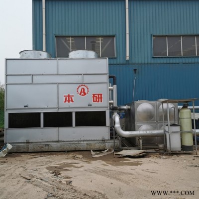 上海厂家直供嘉善空压机配套280T闭式逆流冷却水塔 可选装软水装置 不锈钢水箱 循环离心水泵 配电箱图4