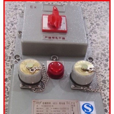 XXB58-2防爆插座箱2路16A3芯 防爆动力检修电源插座箱XXB58-2K 配电箱图3