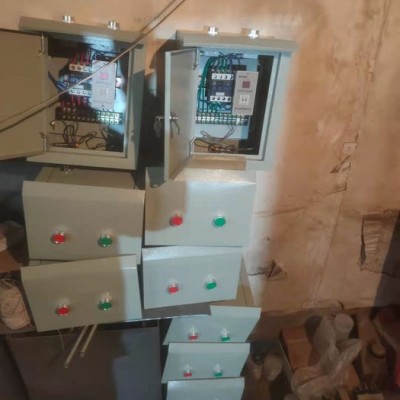 晟弘 细铁丝调直机 专用跑丝停 定做配电箱图5