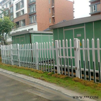 供应PVC变压器护栏 配电箱栅条护栏 电力护栏图2