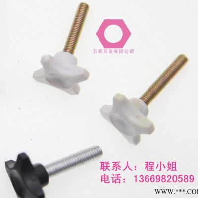 兰色塑料头螺丝|五荣兰色塑料头螺丝|兰色定位手柄螺丝图2