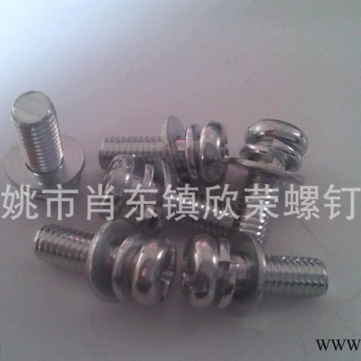盘头机螺丝,弹垫机螺丝,14一字槽,弹垫平垫机螺丝,14十一字槽,5*1图3