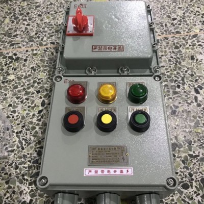 中沈防爆 防爆照明配电箱6k一进6出乌鲁木齐那里有防爆控制柜5k带总开关一进5出防爆等级BT6IP54图2