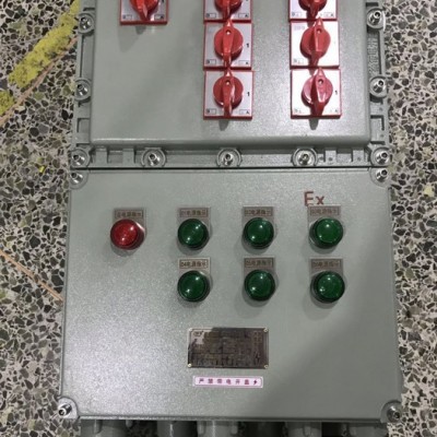 中沈防爆 防爆照明配电箱6k一进6出乌鲁木齐那里有防爆控制柜5k带总开关一进5出防爆等级BT6IP54图5