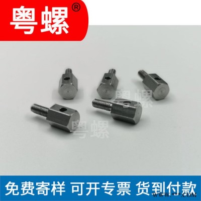 各种通孔配电箱螺丝 粤螺异形外六角打孔螺丝 非标圆柱头螺丝 东莞半牙螺丝图3