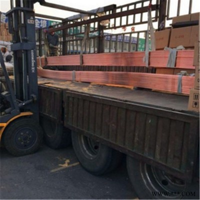 甘肃陇西铜排价格 配电箱专用铜排 T2紫铜排型号全 接地导电紫铜排 可切割图3