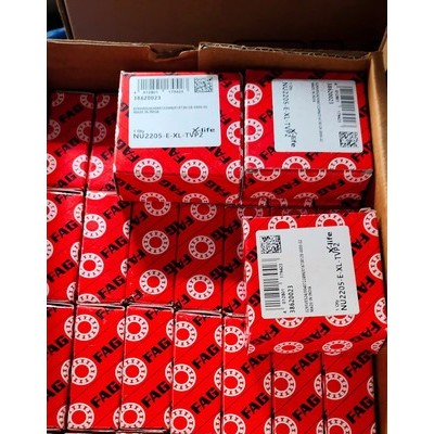 FAG进口轴承 NU2205-E-XL-TVP2#EE  FAG空压机轴承 SKF轴承 进口圆柱滚子轴承图1