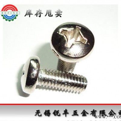 甩卖美标十字盘头螺丝1/4*19 镀镍图2