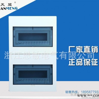 TM30照明箱双排家用户内暗明装强电配电箱控制箱照明配电箱