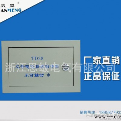 TD28大等电位箱暗装强电小配电箱室内控制箱照明配电箱开关箱图1
