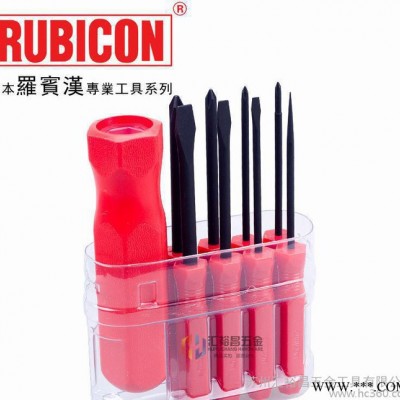 RUBICON日本罗宾汉螺丝刀 螺丝批套装 268R螺丝刀9合1套装图3