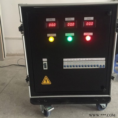 诚鑫达xm供应显示屏租赁航空配电箱工地推拉移动配电箱戏剧舞台配电箱插座配电箱电气箱门测横梁启动停止上下左右前后多功能箱体图2