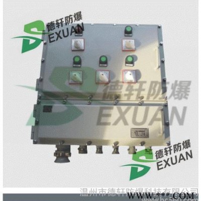 生产 BXD防爆配电箱成套 铁箱5回路防爆动力配电箱图3